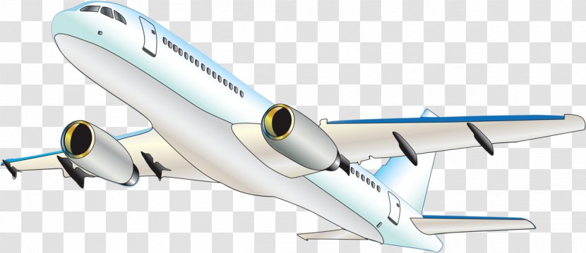 Airplane Airbus Aircraft Clip Art - Engine Transparent PNG