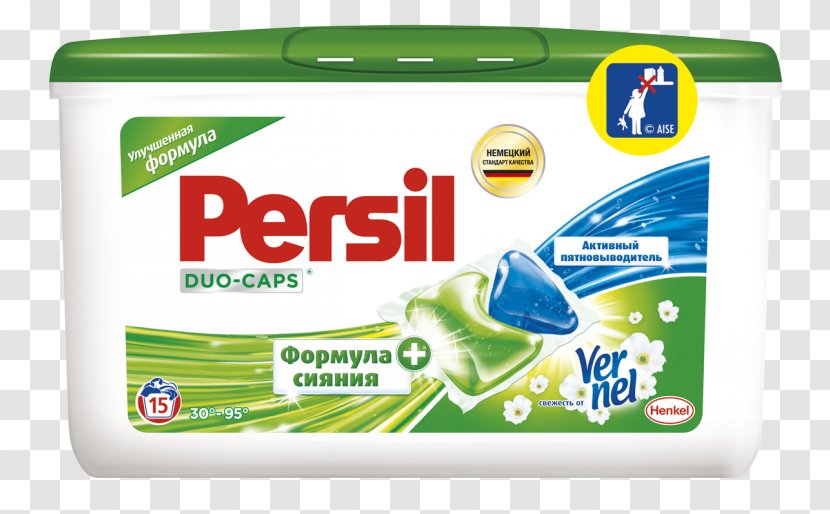 Persil Laundry Detergent Capsule Tide - Liquid Transparent PNG