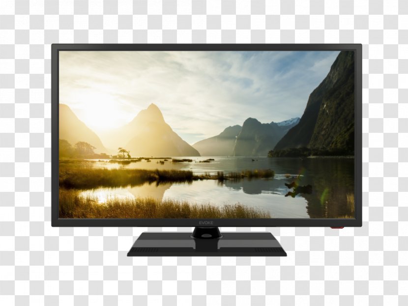 LED-backlit LCD Television Set Ultra-high-definition - Technology - Flat Panel Display Transparent PNG