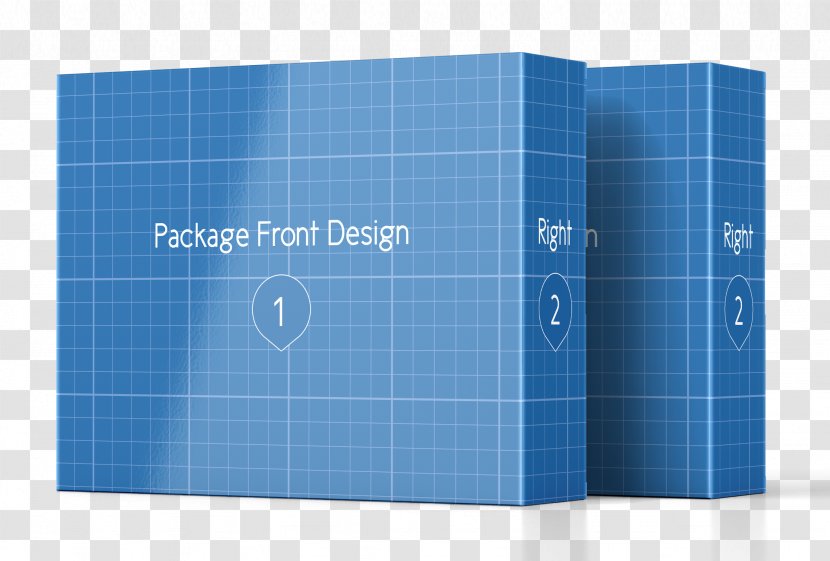 Brand Pattern - Blue - Software Package Transparent PNG