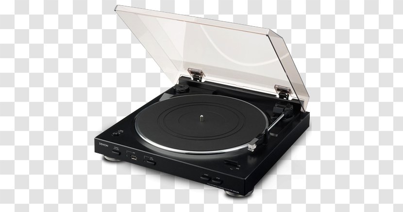 Denon DP-200USB Digital Audio Phonograph Record - Electronics - Turntable Transparent PNG