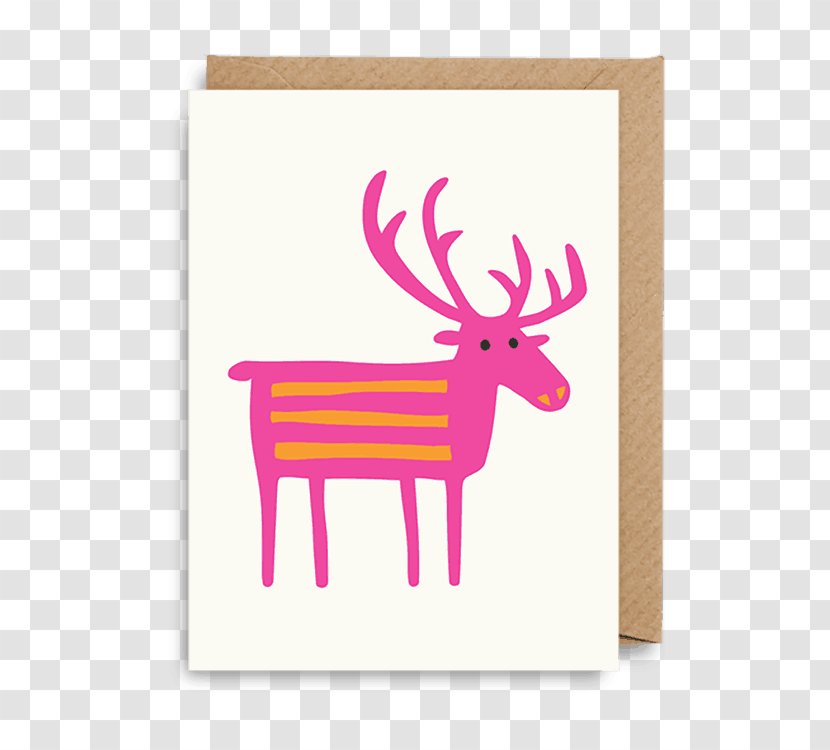 Greeting & Note Cards Paper Reindeer Gift Transparent PNG