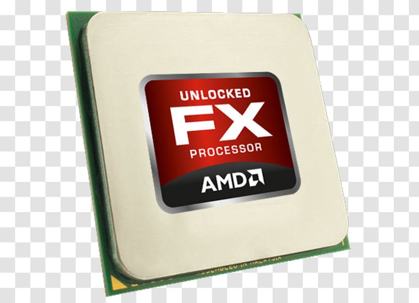 AMD FX Central Processing Unit Advanced Micro Devices Bulldozer Multi-core Processor - Computer Accessory - Transparent Background Transparent PNG
