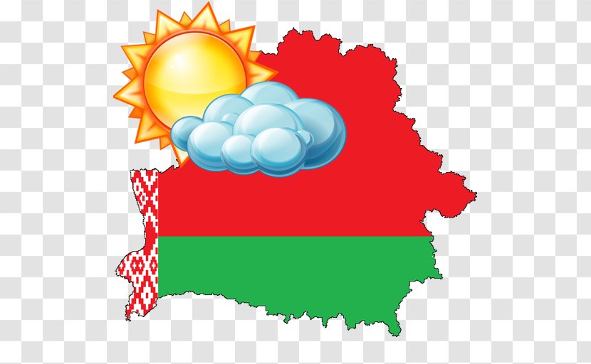 Flag Of Belarus Map Stock Photography - Mercator Projection Transparent PNG