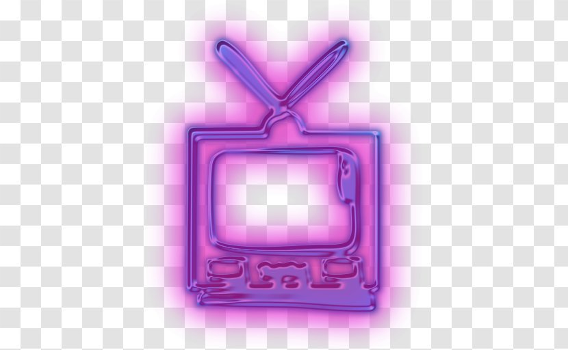 Cable Television Film Streaming Media - Live Radio - Purple Glow Transparent PNG