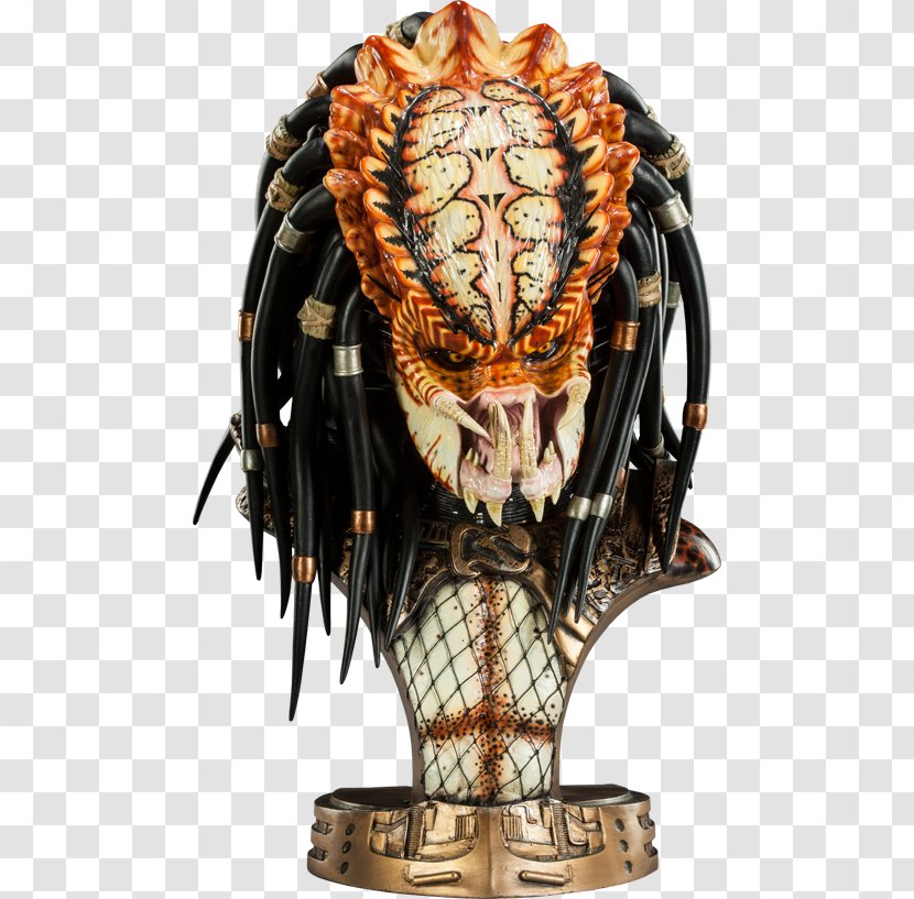 Predator Bust Alien Sideshow Collectibles Statue - 2 Transparent PNG