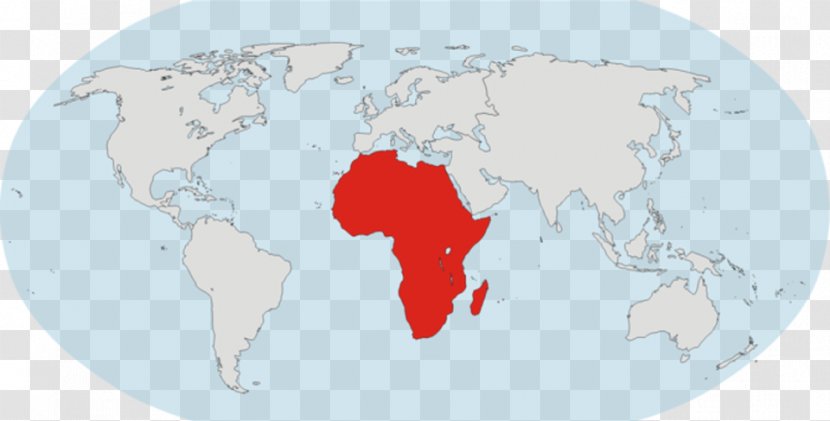 World Map Globe Continent - Third Transparent PNG