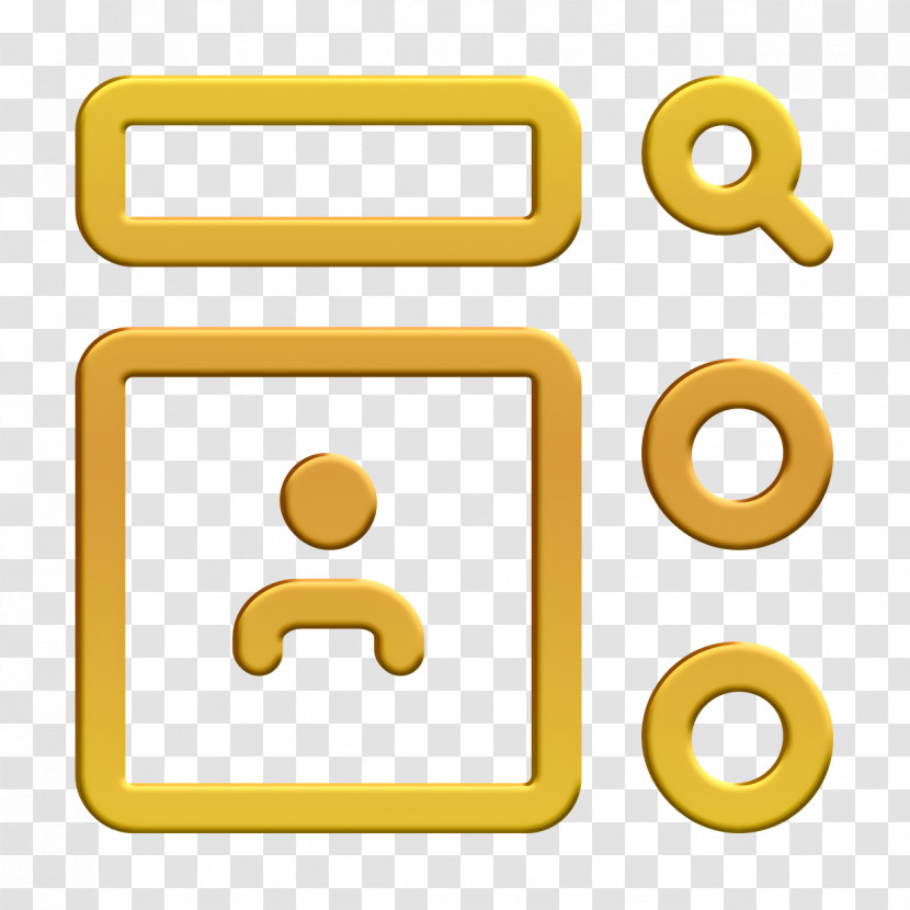 Ui Icon Wireframe Icon Transparent PNG