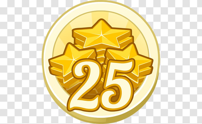 Gold Badge Guy Erma And The Son Of Empire Star - Yellow - 25 Anniversary Transparent PNG