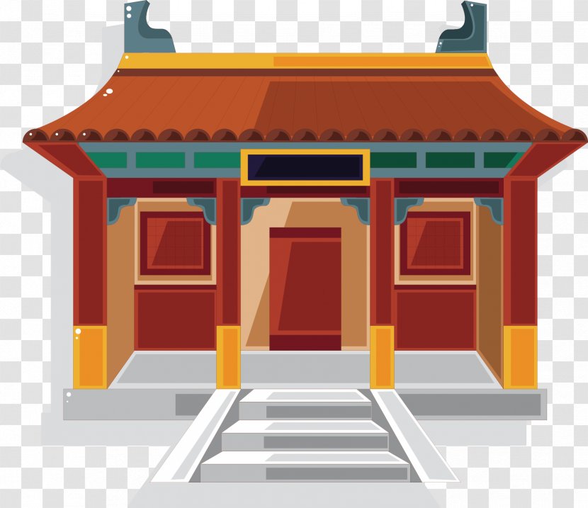 Chinese Temple Pagoda Clip Art - Ancient Transparent PNG