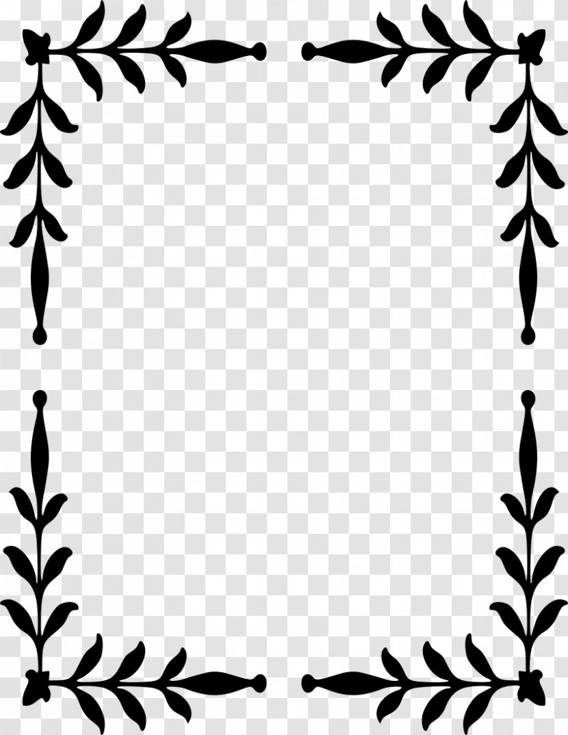 Ornament Clip Art - Leaf - Border Transparent PNG