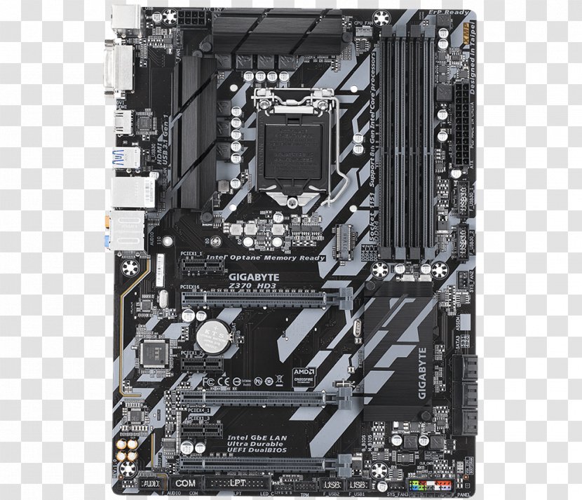 Intel LGA 1151 GIGABYTE GA-H110M-DS2 (rev. 1.0) Gigabyte Z370 HD3 Motherboard - Cpu - Hardware Store Transparent PNG