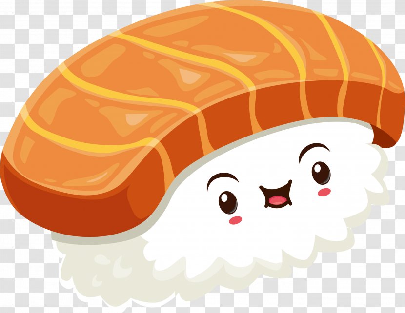 Sushi Cartoon Animation - Nose - Creative Elements Transparent PNG