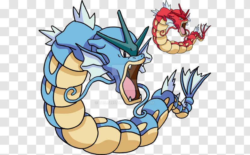 Pokémon X And Y Dragon Gyarados GO - Animal Figure Transparent PNG