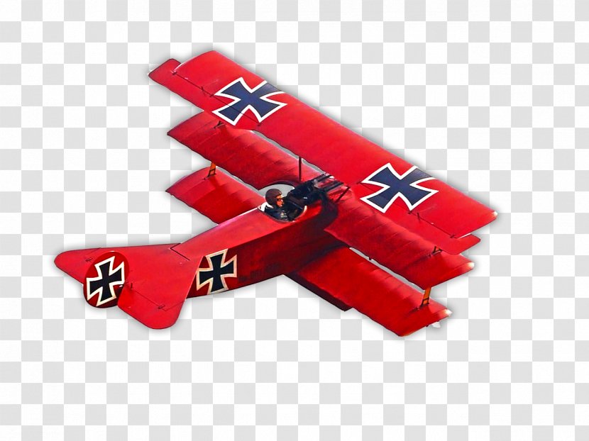 World War I Airplane Germany The Red Fighter Pilot Image - Lothar Von Richthofen - Knucklehead Graphic Transparent PNG
