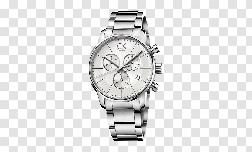 Ck Calvin Klein The Swatch Group Chronograph - Silver - Watches CITY Transparent PNG