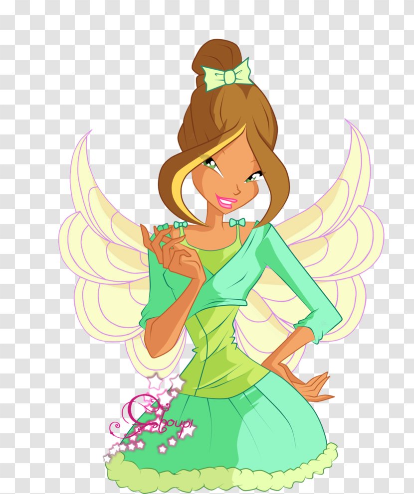 Flora Stella Bloom Roxy Drawing - Winx Club Season 6 Transparent PNG