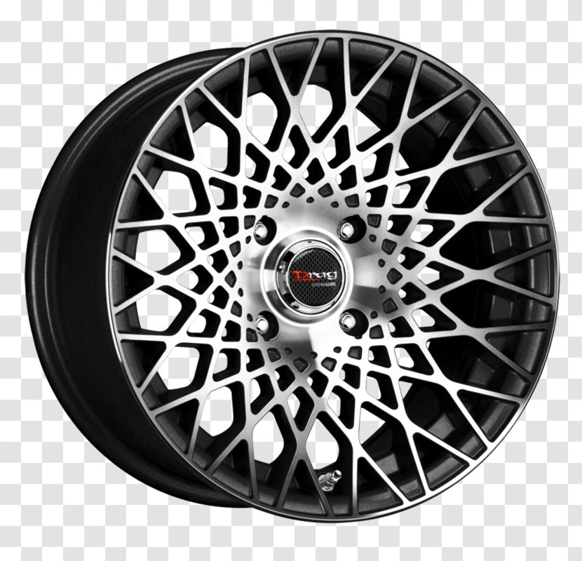 Alloy Wheel Car Rim Tire Hubcap - Rearwheel Drive Transparent PNG