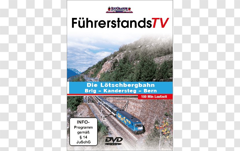Kandersteg Brig Lötschberg Railway Line Water Resources DVD-Video - Area - Dvd Transparent PNG