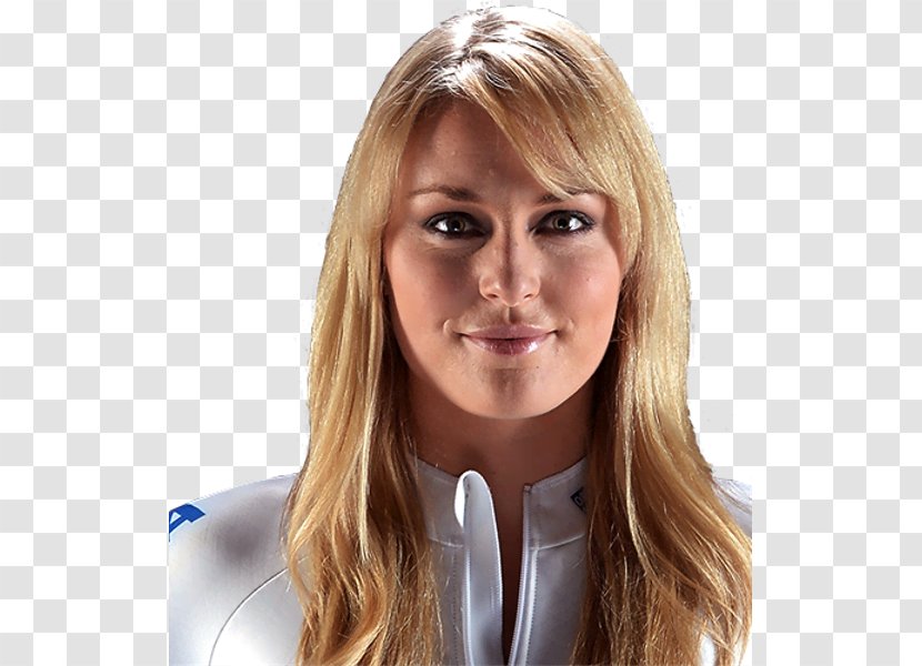 Lindsey Vonn Athlete Sochi 2014 Winter Olympics Sports - Human Hair Color - Cheek Transparent PNG