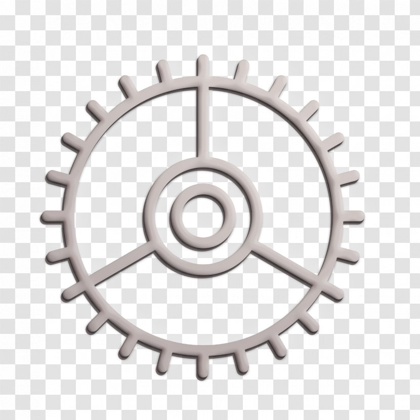 Gear Icon Essential Set Settings - Hardware Accessory Auto Part Transparent PNG