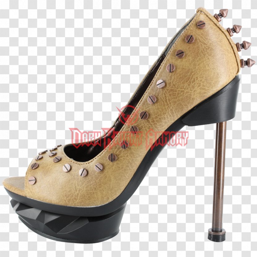 High-heeled Shoe Court Platform Stiletto Heel - Burgundy Low Shoes For Women Transparent PNG