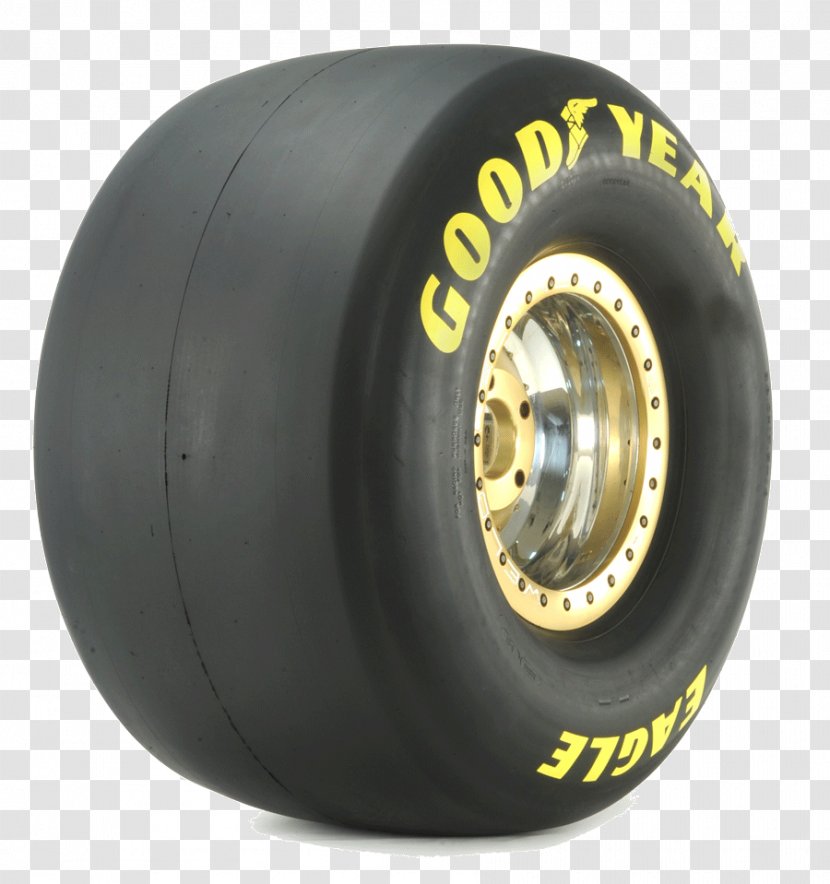Car Goodyear Tire And Rubber Company Racing Slick Drag - Automotive Wheel System - Tires Clipart Transparent PNG