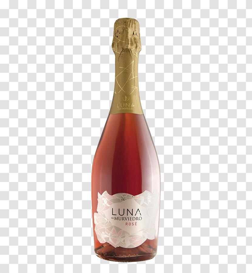 Champagne Sparkling Wine Rosé Cava DO - Cartoon - Types Of Red Transparent PNG