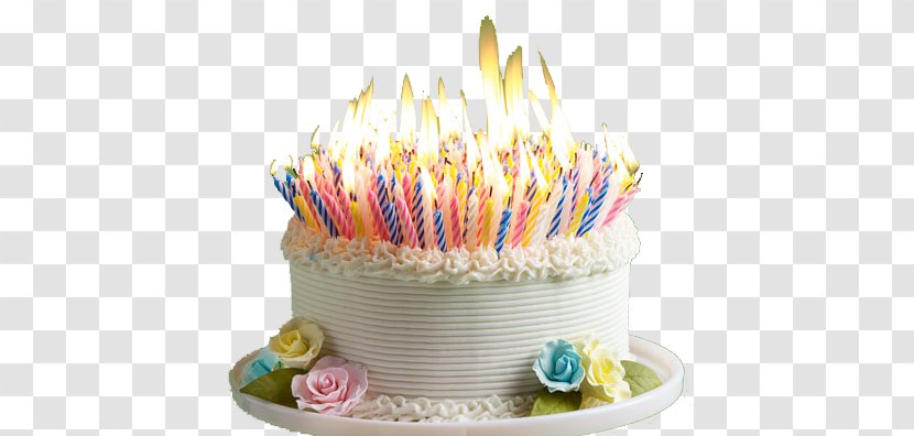 Birthday Cake Candle Muffin - Torte Transparent PNG