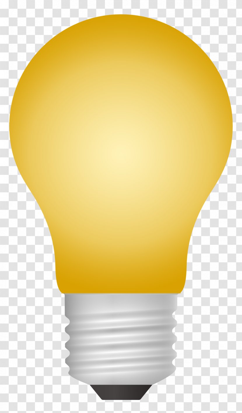 Incandescent Light Bulb - Fluorescent Lamp - Vector Transparent PNG
