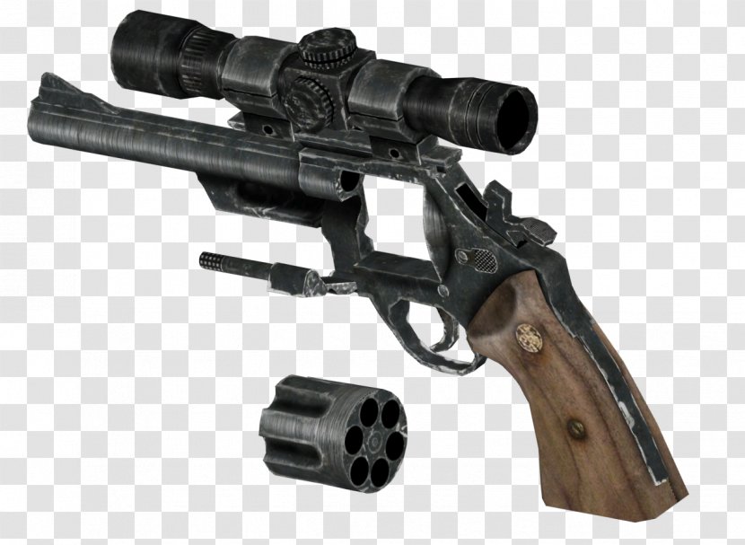 Trigger Revolver Firearm Cartuccia Magnum Weapon - Silhouette Transparent PNG