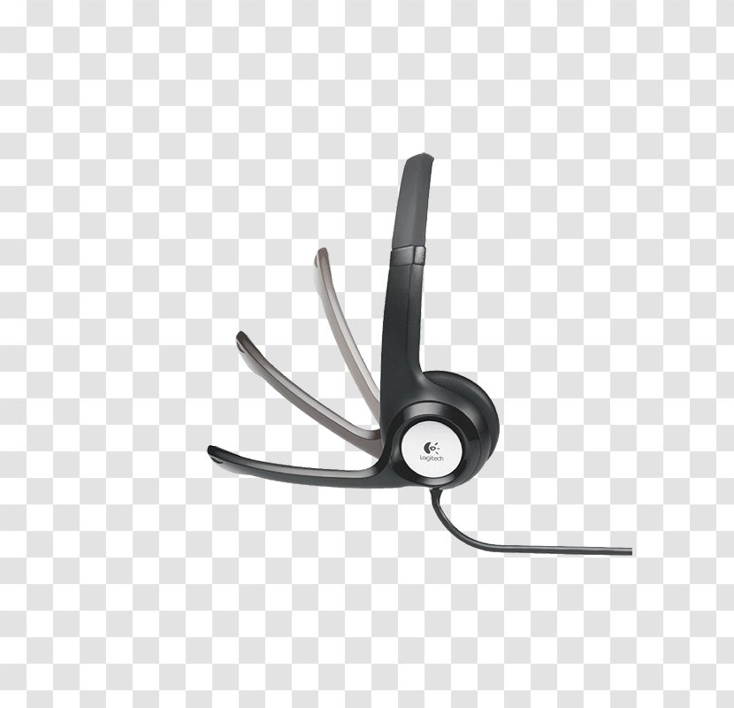 Noise-canceling Microphone Logitech H390 Headset Noise-cancelling Headphones Transparent PNG