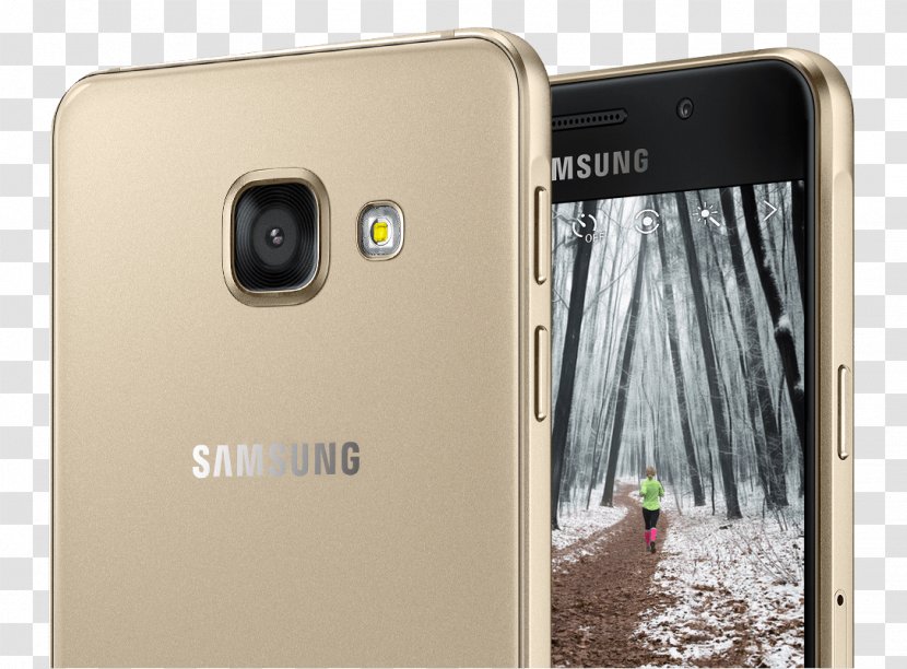 Smartphone Samsung Galaxy A5 (2016) A3 (2017) Mini - Telephone Transparent PNG