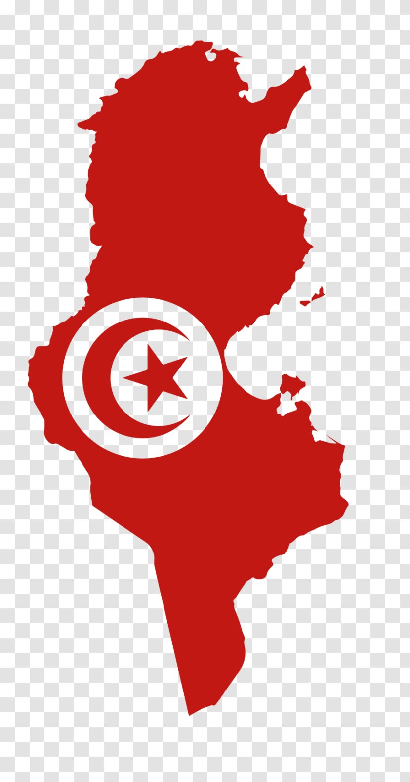 Flag Of Tunisia National - Royaltyfree Transparent PNG
