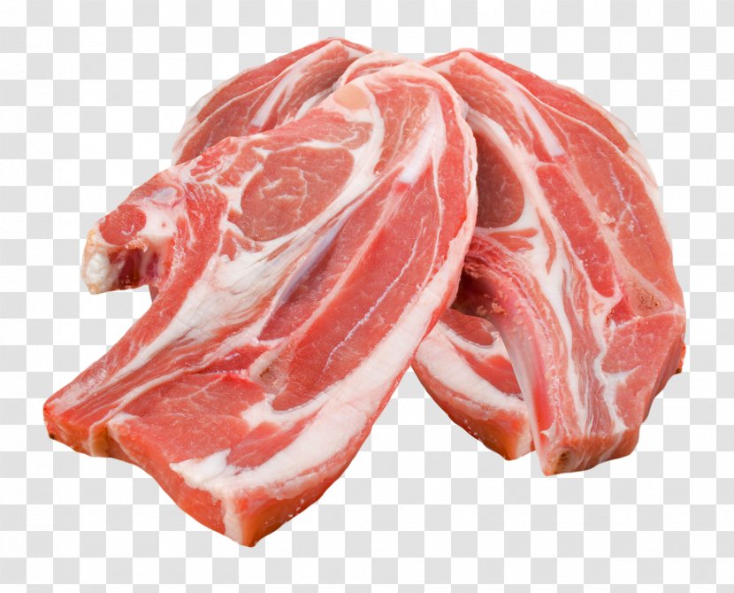 Spare Ribs Sheep Cattle Pernil Food - Cartoon - Meat Transparent PNG
