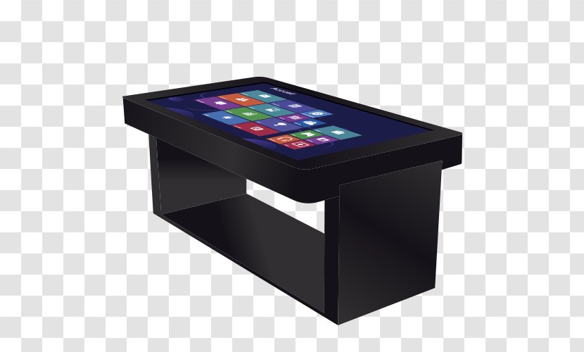Table Touchscreen Microsoft Surface Computer IPad - Electronic Visual Display - Smd Led Module Transparent PNG