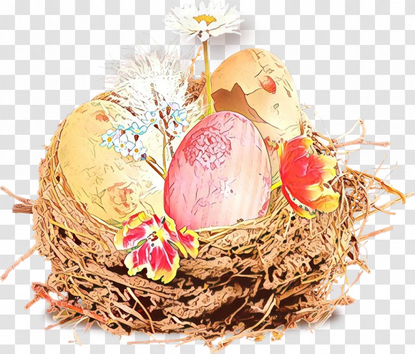 Easter Egg Bird NEST+m - Nest - Gift Basket Transparent PNG