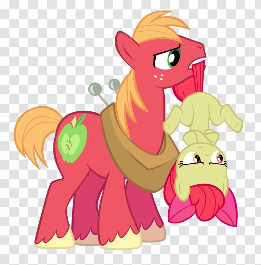 Apple Bloom Big McIntosh Pony Applejack Macintosh - Mcintosh Red - Horse Transparent PNG