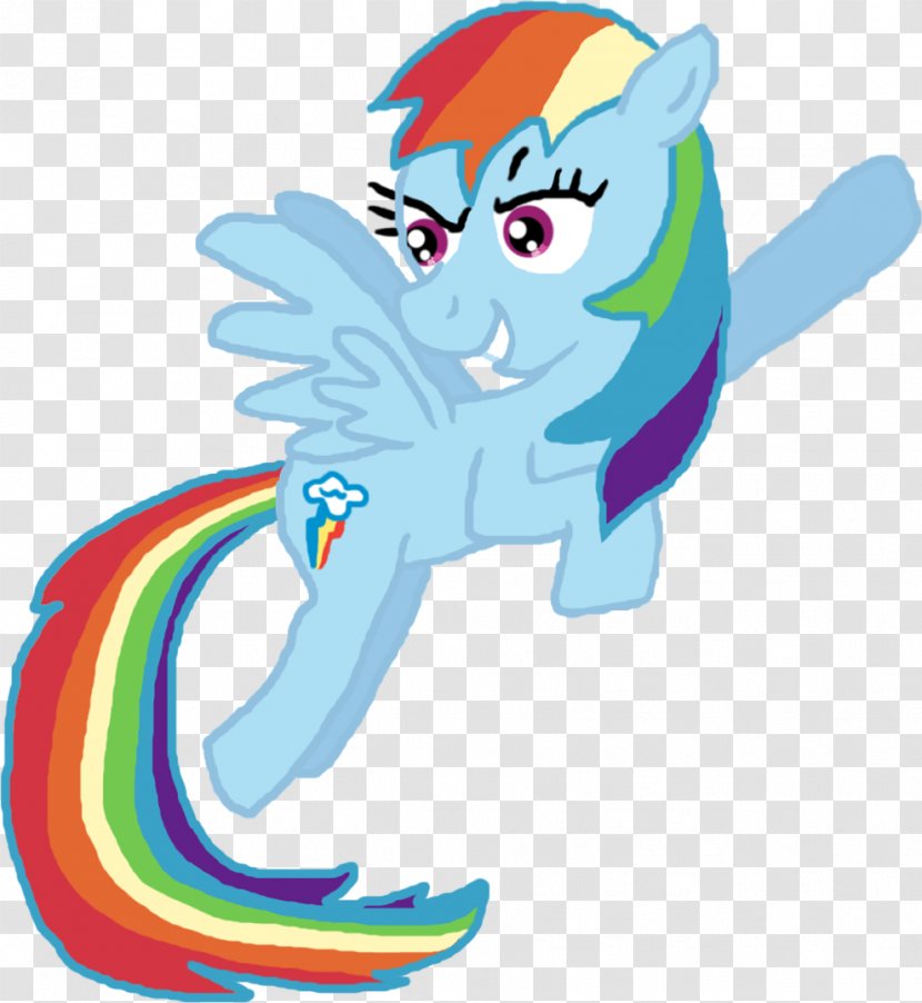 Pony Rainbow Dash Animated Cartoon - Fictional Character - My Little Friendship Is Magic Transparent PNG