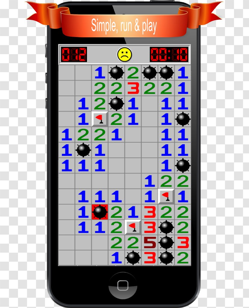 Minesweeper AdFree Fun Classical For Android - Games Transparent PNG