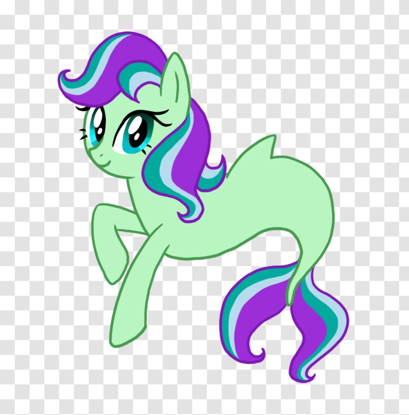 Pony Horse Hippocampus Cartoon - Flower Transparent PNG