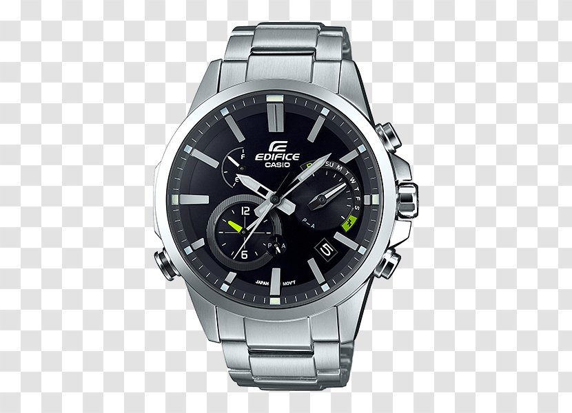 Casio Edifice EQB-501XDB Watch G-Shock Clock - Unique Classy Touch. Transparent PNG