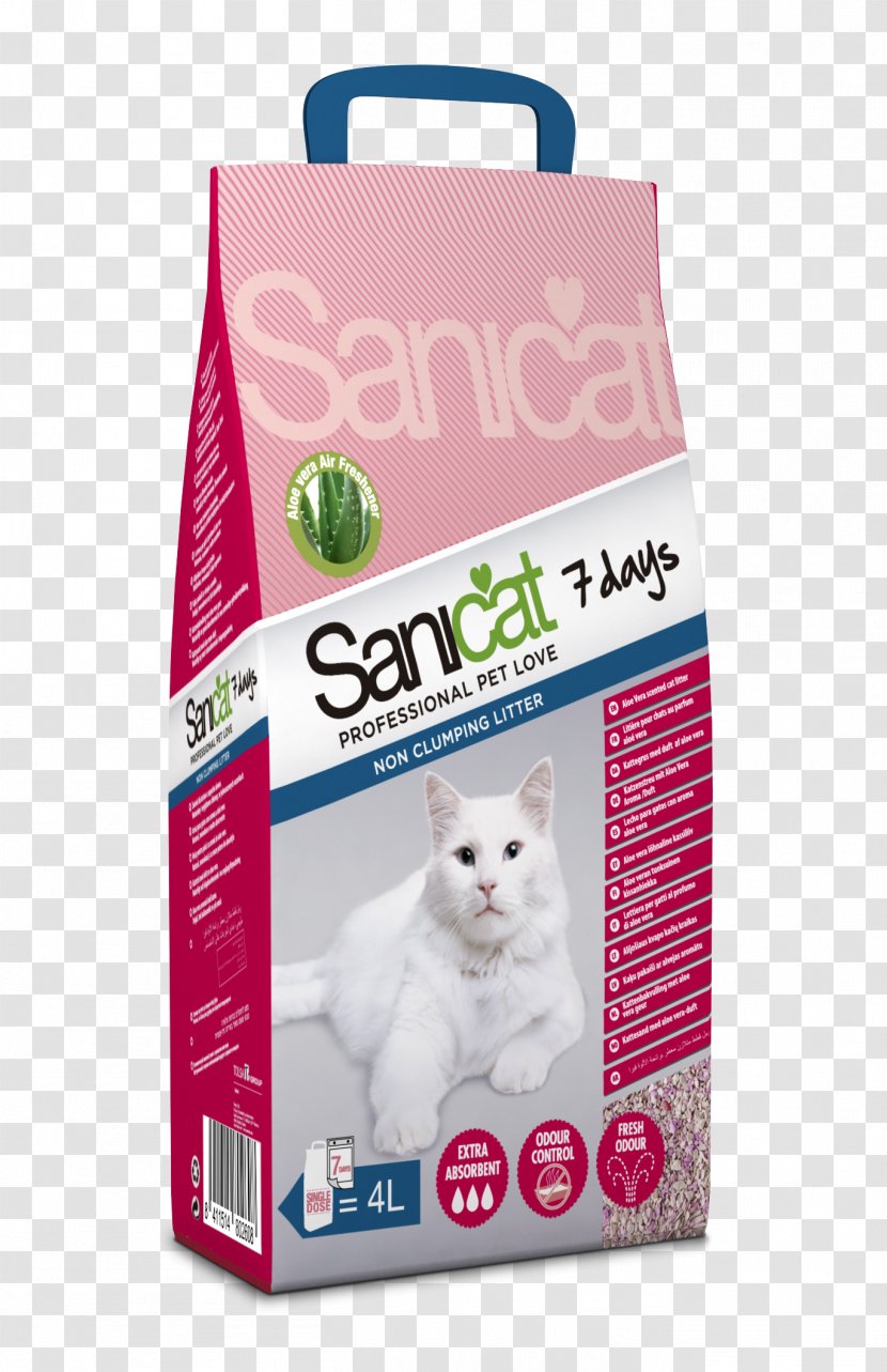 Cat Litter Trays Sanicat Arena 7 Days Aloe Vera 4 L Pet Dog - Clay Transparent PNG