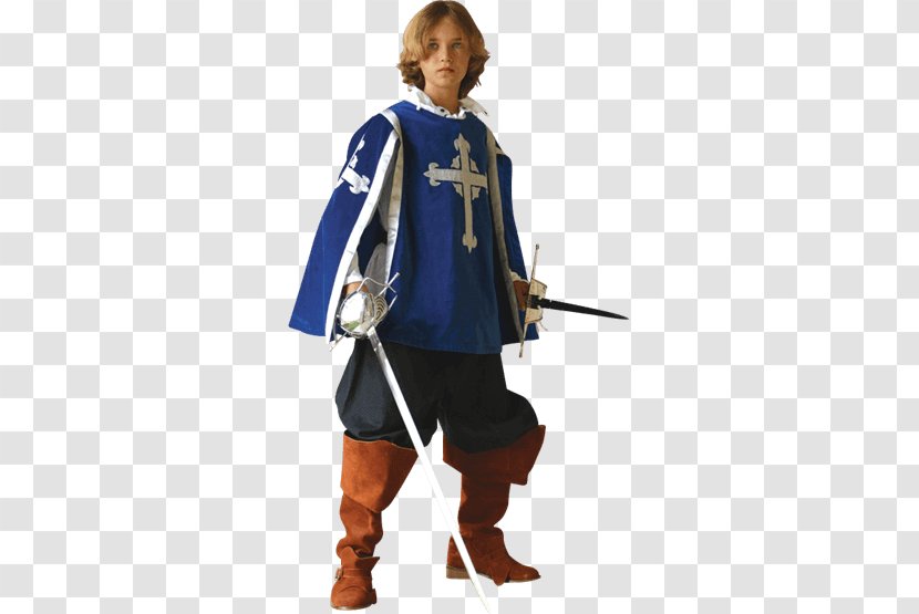 The Three Musketeers Tabard Costume Knight - Musketeer Transparent PNG