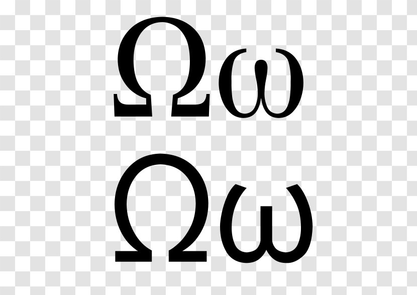 Omega Greek Alphabet Letter Case - Symbol Transparent PNG