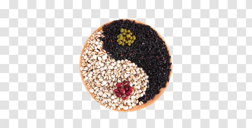 Huangdi Neijing Food Eating Five Grains Black Rice - Health - Arranged Ginkgo And Yin Yang Diagram Transparent PNG