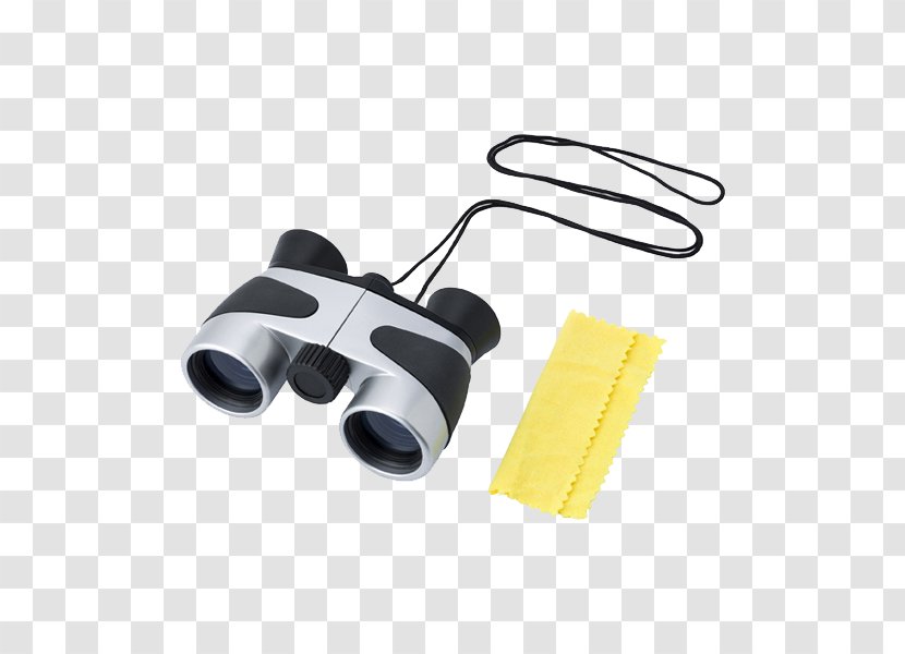 Binoculars Magnifying Glass Zoom Lens Telescope - Yellow Transparent PNG