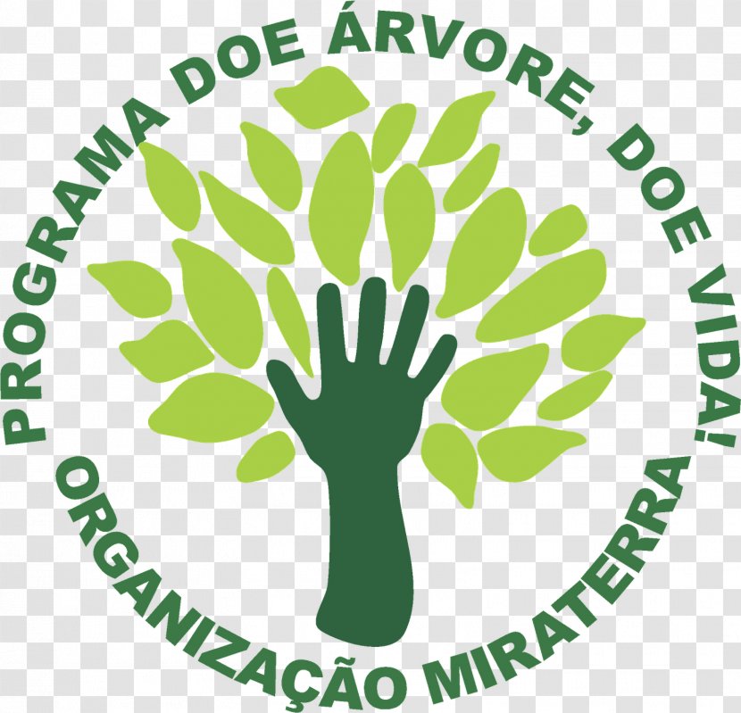 Tree Reforestation Logo Organization - Text Transparent PNG