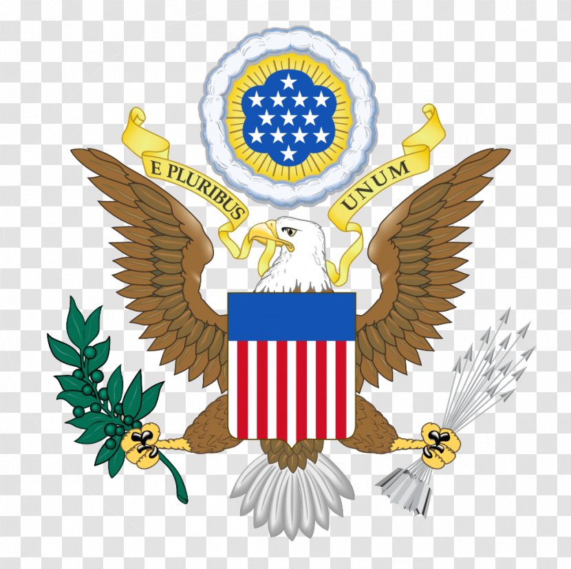 Great Seal Of The United States Coat Arms Heraldry Constitution - Passport Transparent PNG