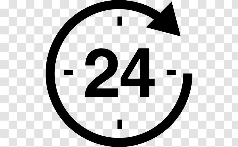 24-hour Clock Clip Art - Symbol - 1 Hour Transparent PNG
